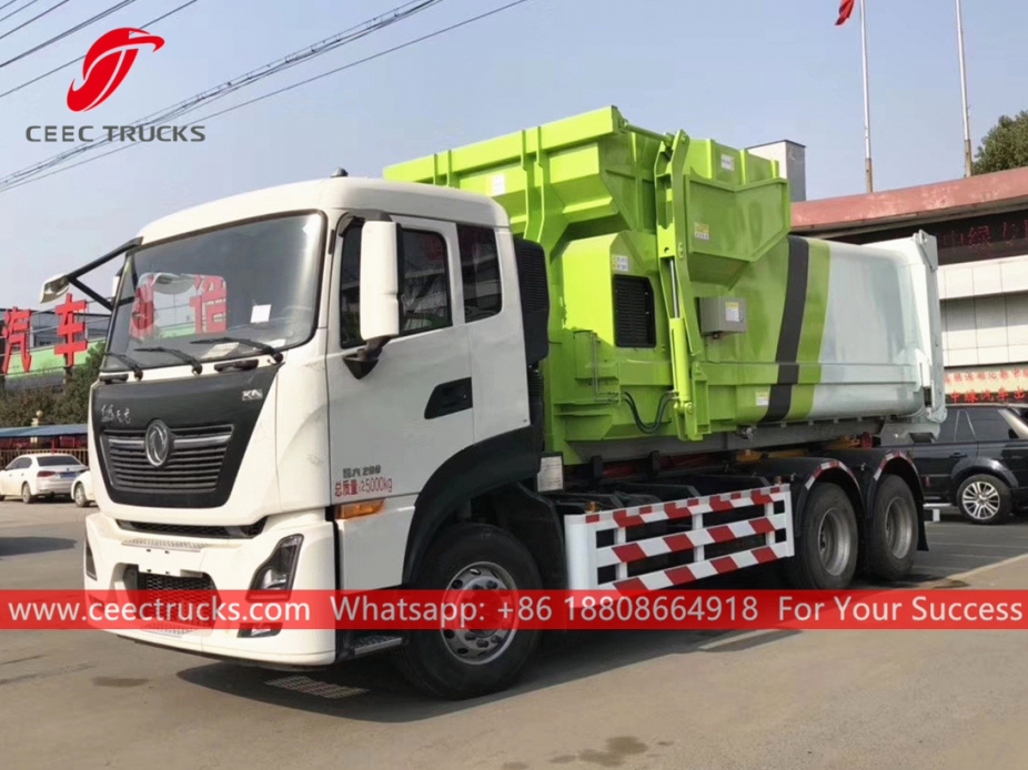 Truk pengangkat Kait Pemadat Dongfeng