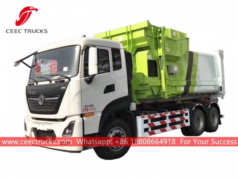 Truk pengangkat Kait Pemadat Dongfeng