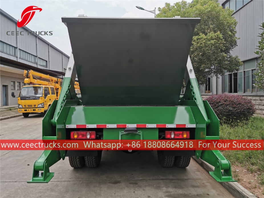 Truk sampah lengan ayun Dongfeng RHD