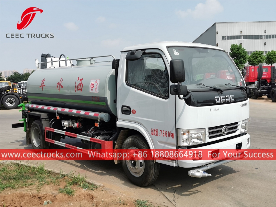 Truk Tangki Air 4CBM DONGFENG