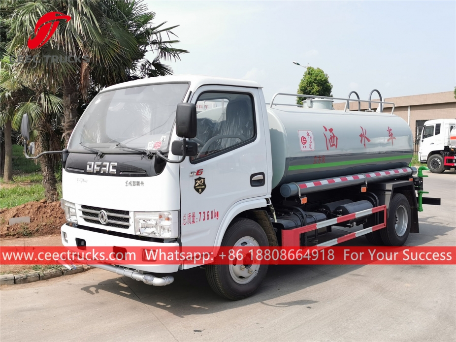 Truk Tangki Air 4CBM DONGFENG