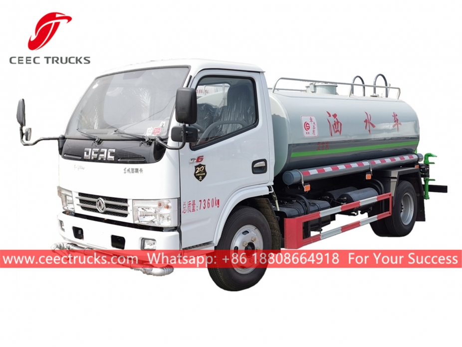 Truk Tangki Air 4CBM DONGFENG