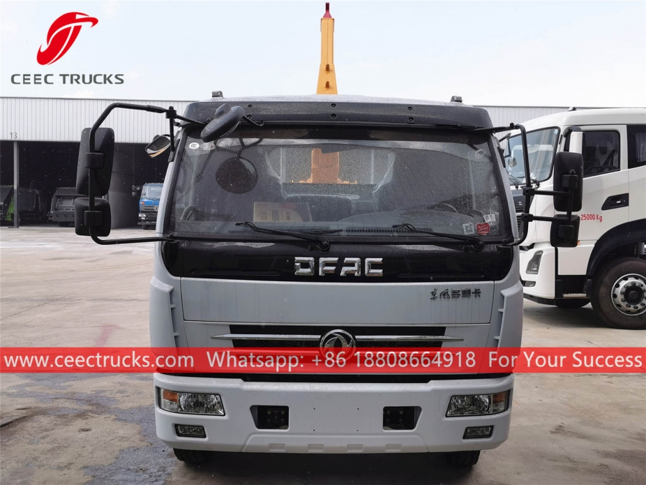 Truk sampah berlengan Dongfeng Hook