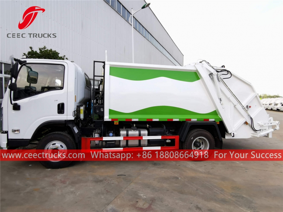 Shacman garbage compactor for export