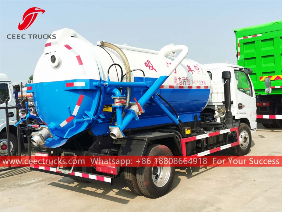 Truk Vakum Dongfeng 4.000Liter