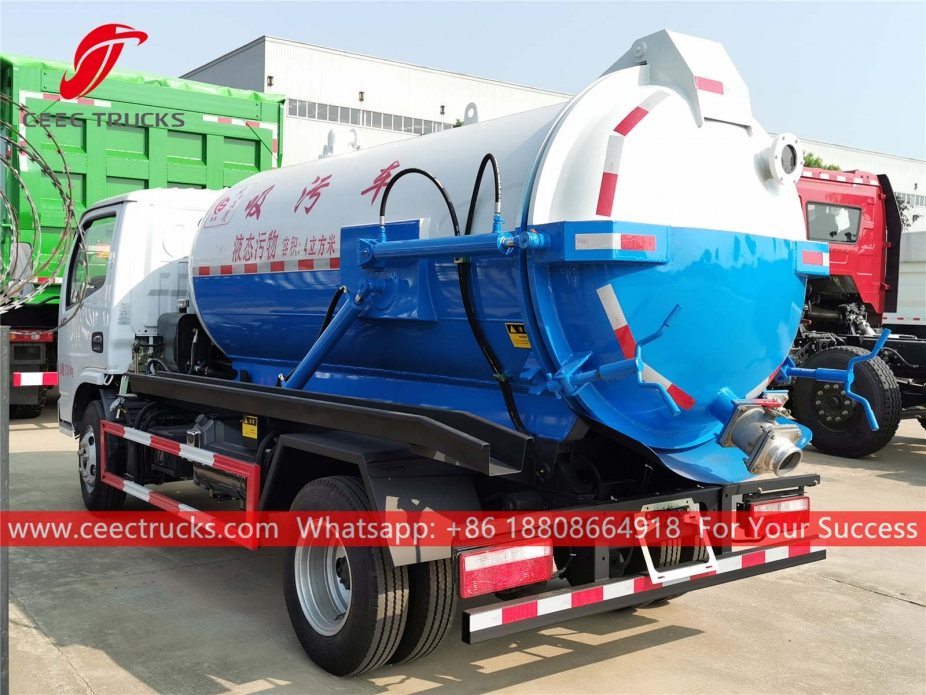 Truk Vakum Dongfeng 4.000Liter
