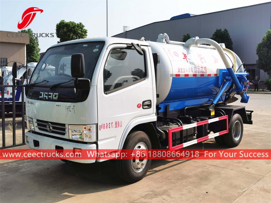 Truk Vakum Dongfeng 4.000Liter