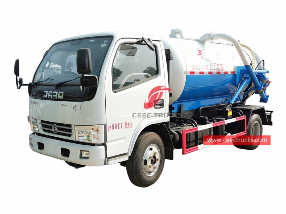 Truk Vakum Dongfeng 4.000Liter