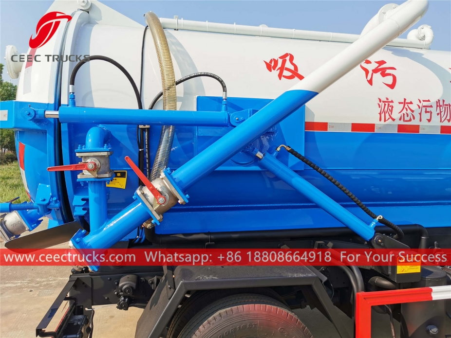 Truk Vakum Dongfeng 4.000Liter
