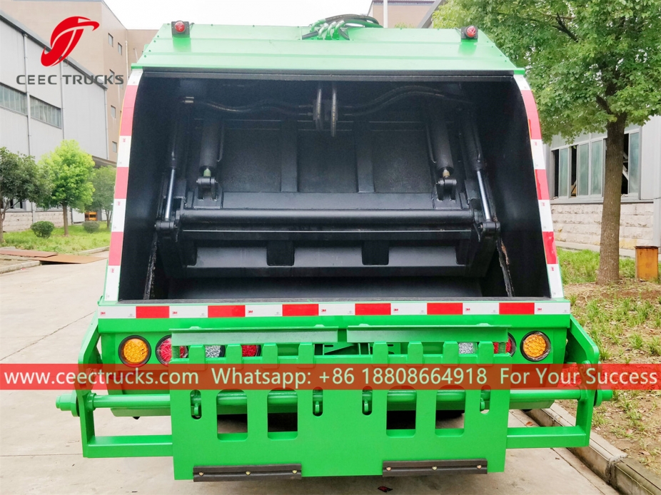 european standard 8,000 liters compression garbage truck tanker kit