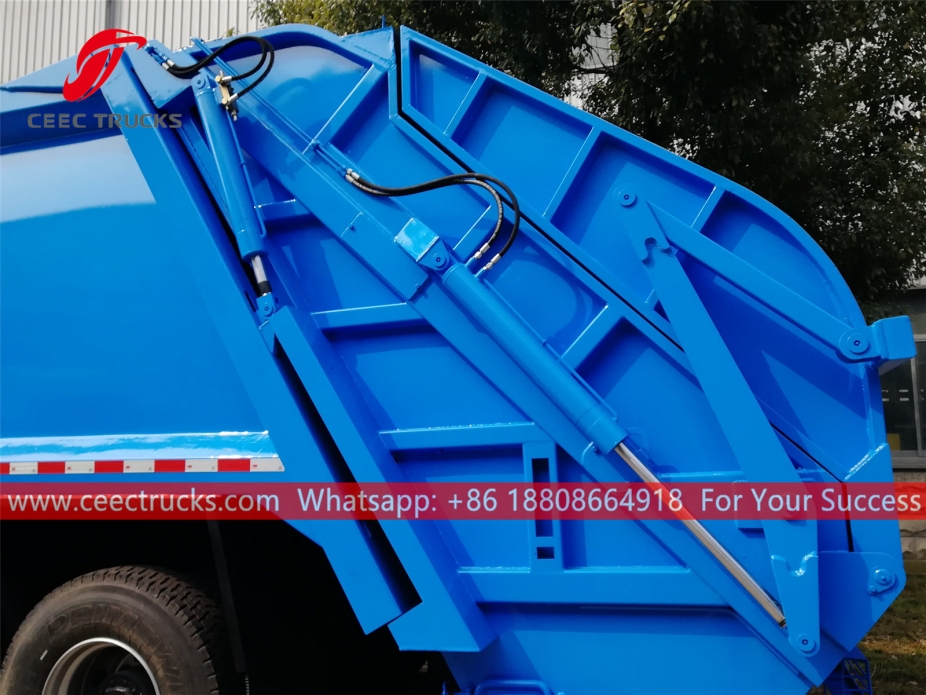 european standard 20,000 liters garbage compactor body