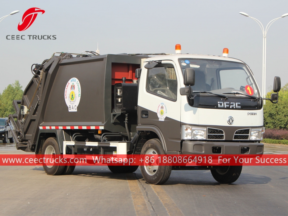 Truk Sampah Kompresi Gambia 6CBM