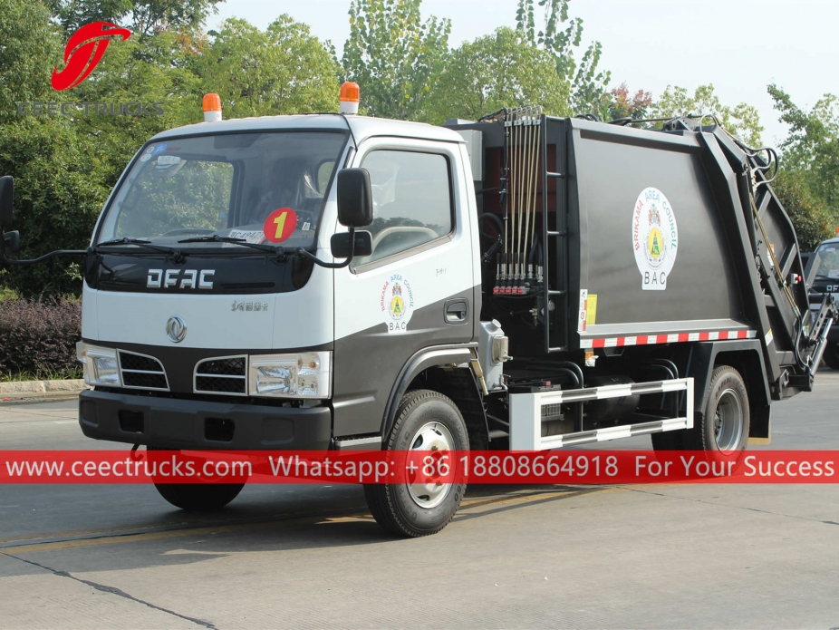 Truk Sampah Kompresi Gambia 6CBM