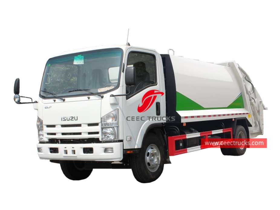 Pemuat belakang ISUZU 10CBM