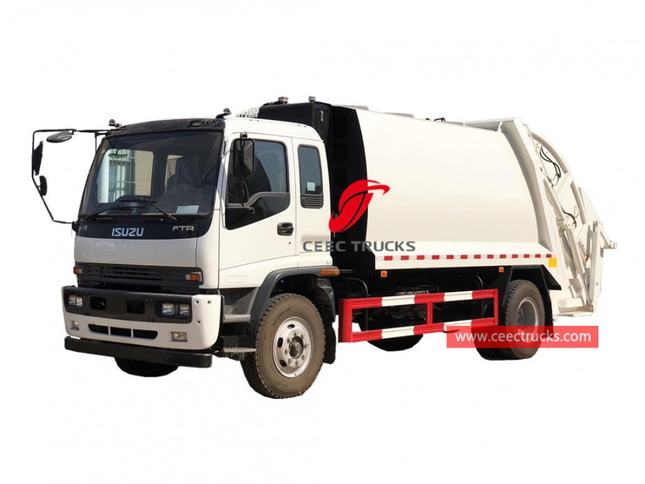 Truk kompresi limbah ISUZU 12CBM