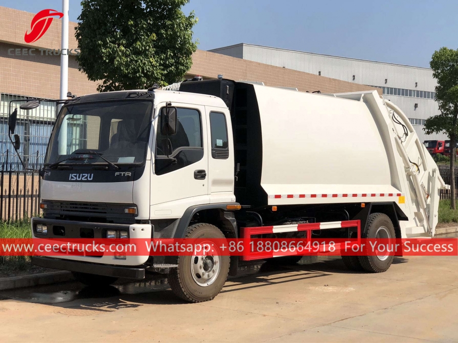 Truk kompresi limbah ISUZU 12CBM