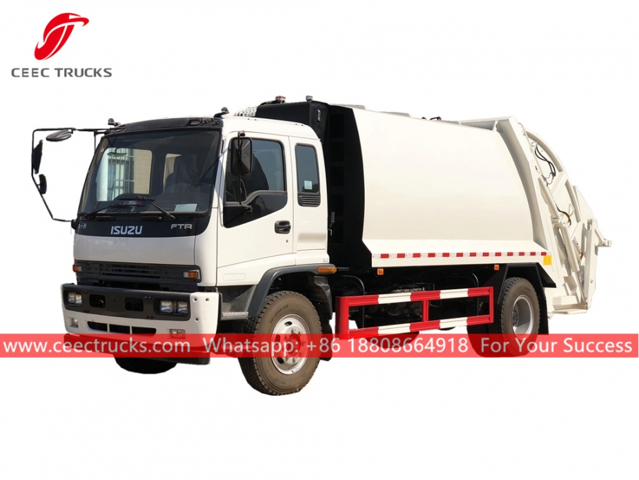 Truk kompresi limbah ISUZU 12CBM