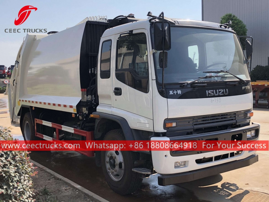 Truk kompresi limbah ISUZU 12CBM