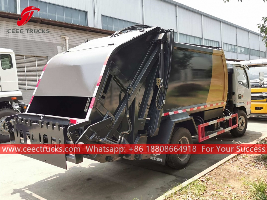 ISUZU 5CBM garbage compactor truck