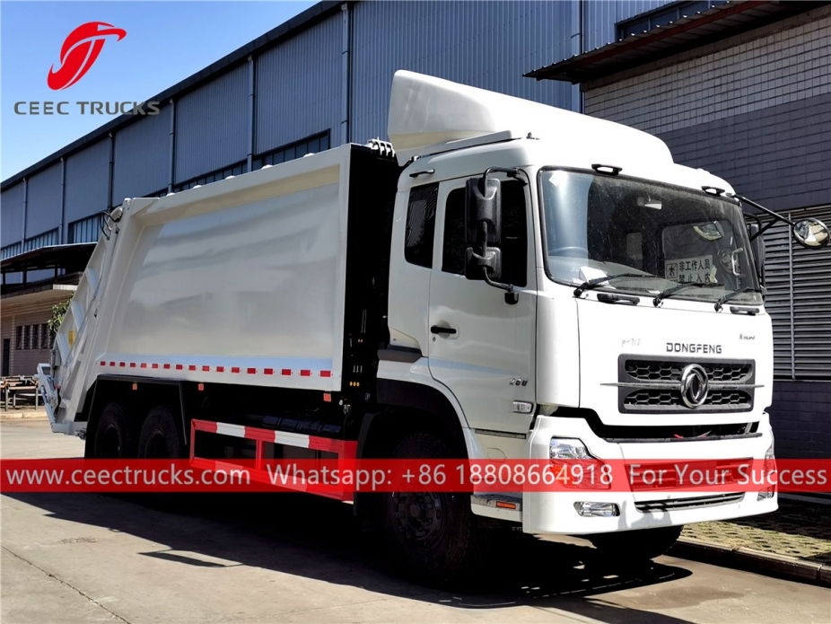 Dongfeng 6*4 RHD Menolak truk kompresor