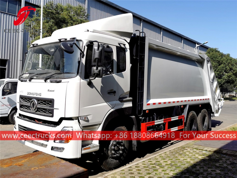 Dongfeng 6*4 RHD Menolak truk kompresor