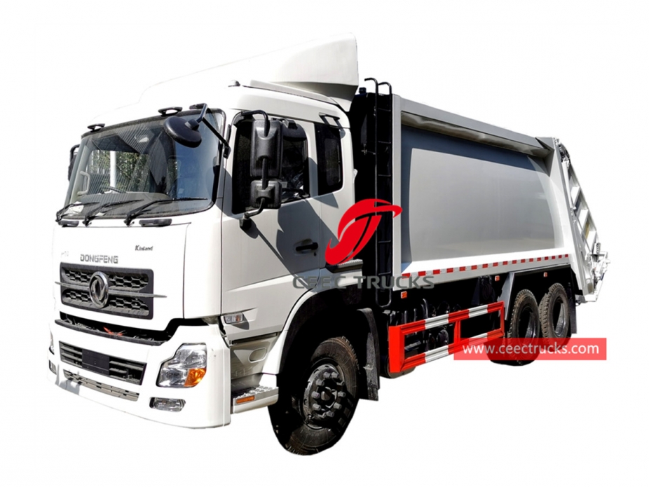 Dongfeng 6*4 RHD Menolak truk kompresor