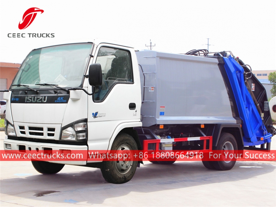 Truk kompresi sampah ISUZU 4*2