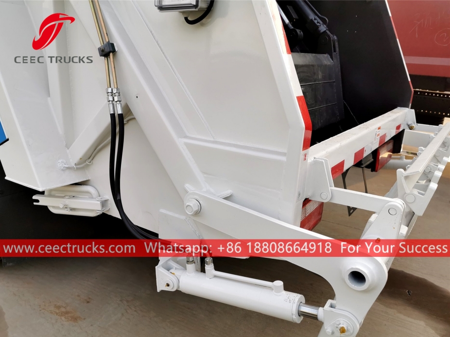 Good quality 8,000 liters compression waste truck body