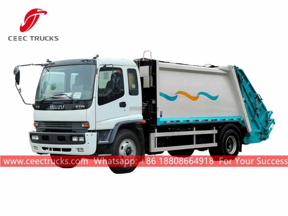 ISUZU Garbage compression truck