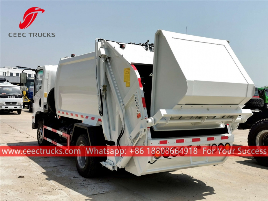 Shacman 5CBM Refuse compactor truck