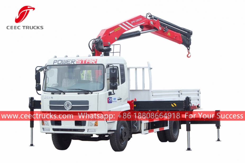 10 Tons Palfinger crane truck