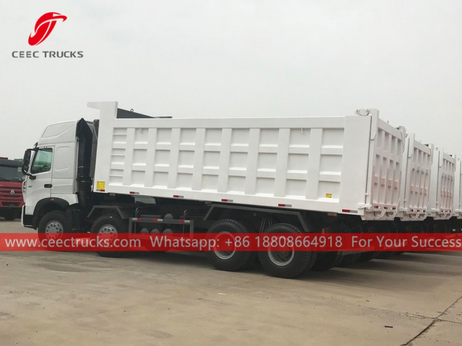 HOWO  A7 8×4 tipper lorry