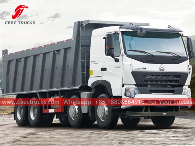 HOWO  A7 8×4 tipper lorry