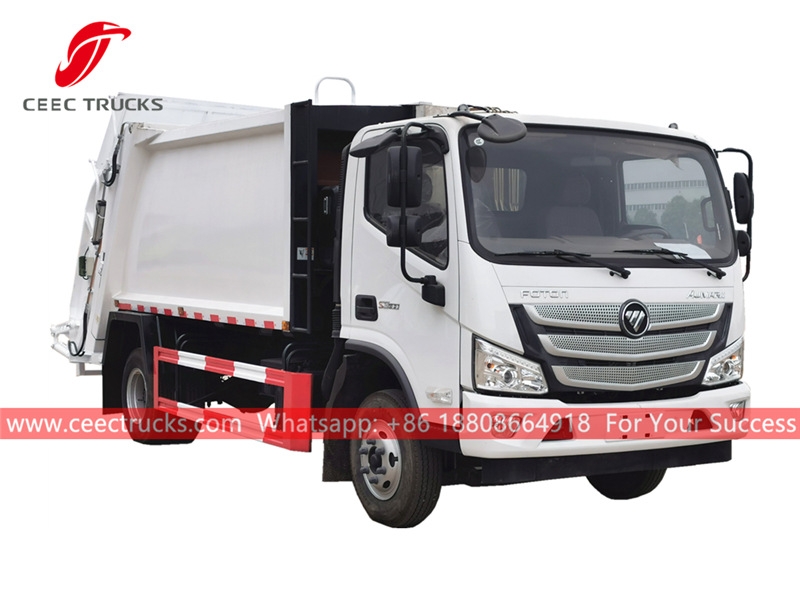 FOTON 8CBM refuse compressed truck