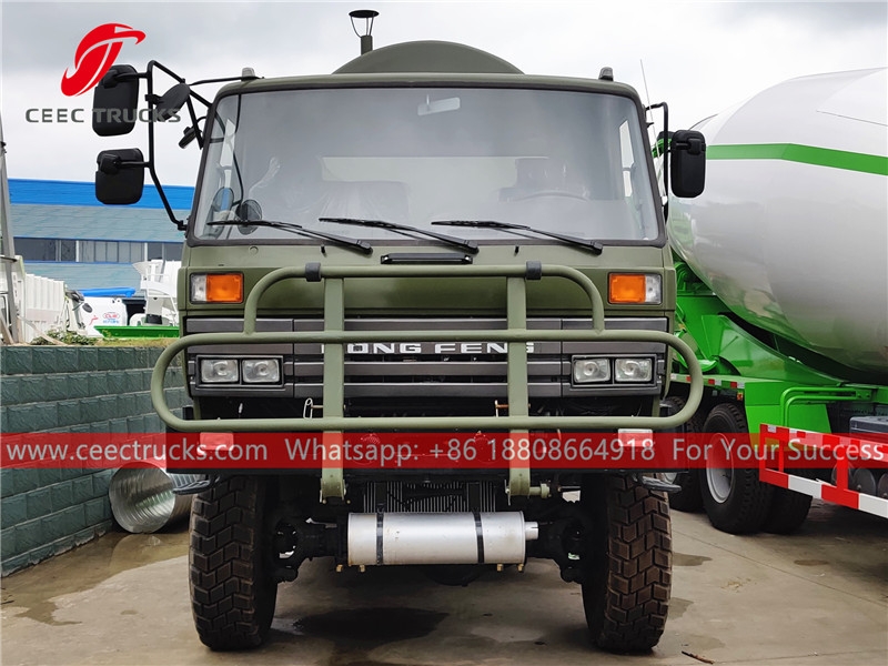 Dongfeng all wheel drive vacuum tanker truck