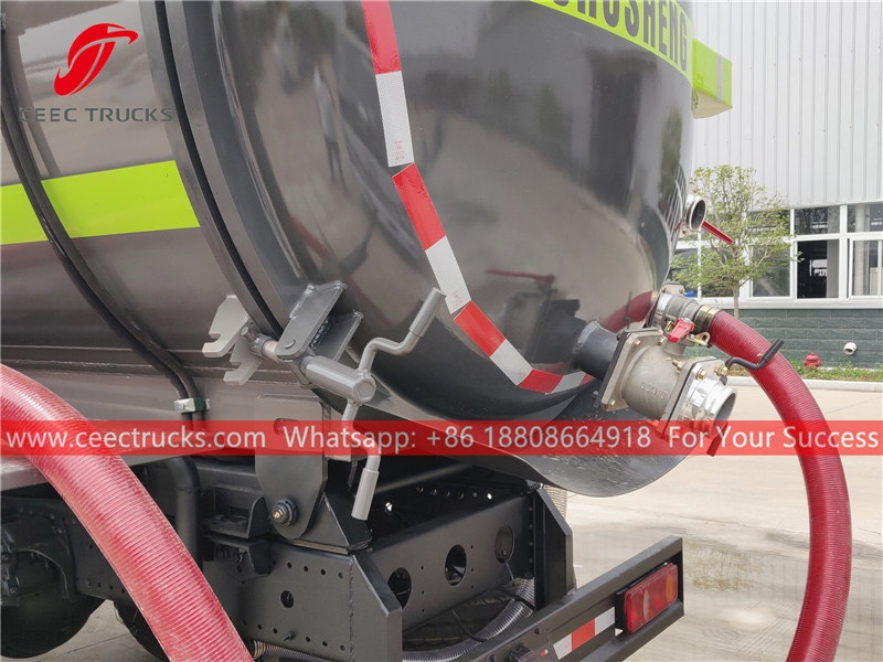 Dongfeng 12,000 liters vacuum suction truck