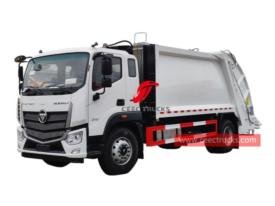 FOTON 6 wheeler garbage compression truck