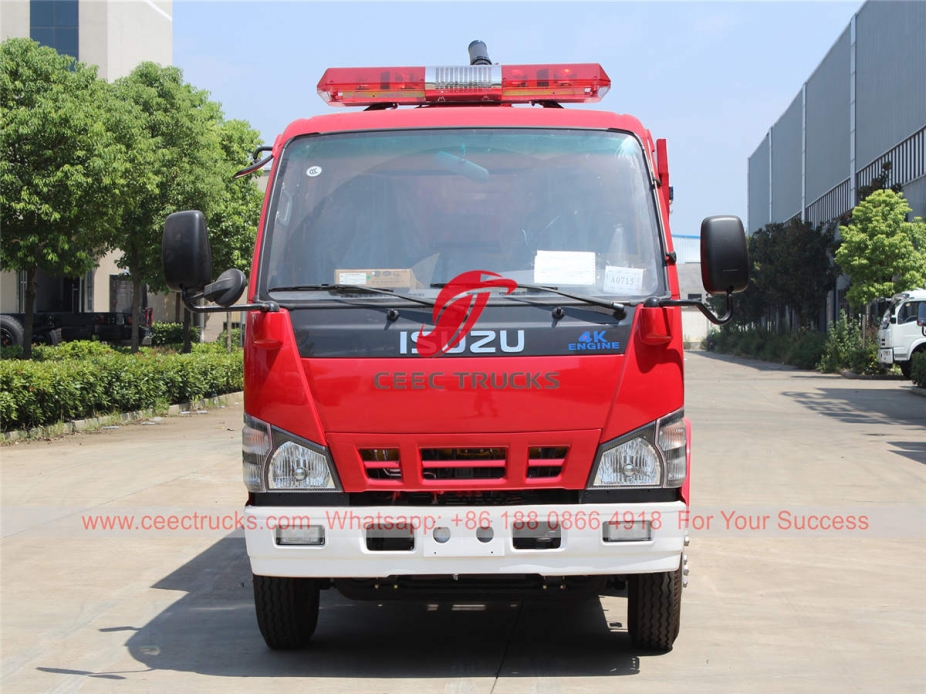 ISUZU 4×2 fire lorry