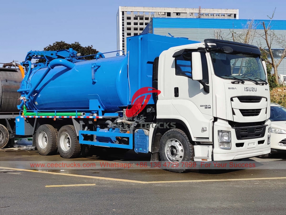 ISUZU GIGA Combined jetting truck