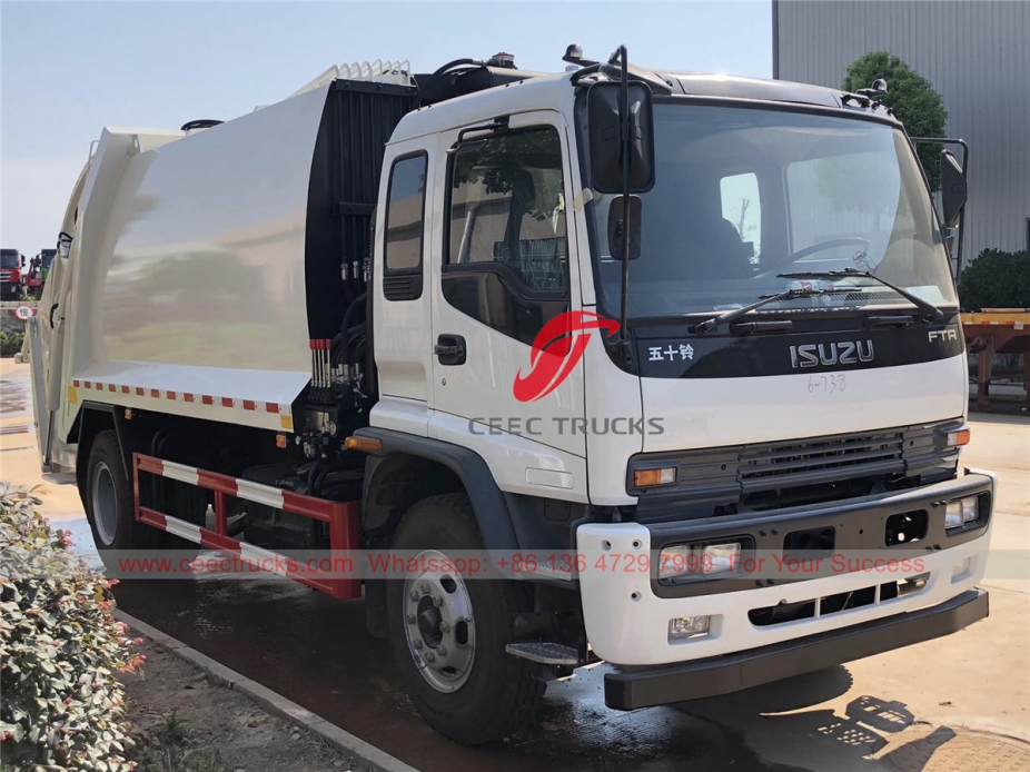 Truk kompresi limbah ISUZU 12CBM