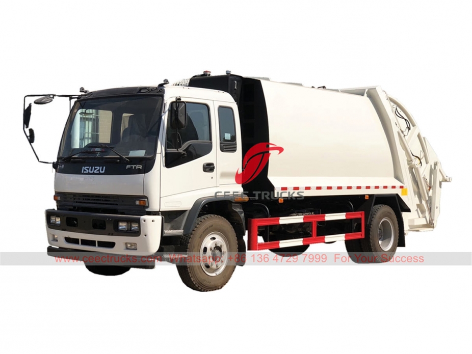 Truk kompresi limbah ISUZU 12CBM