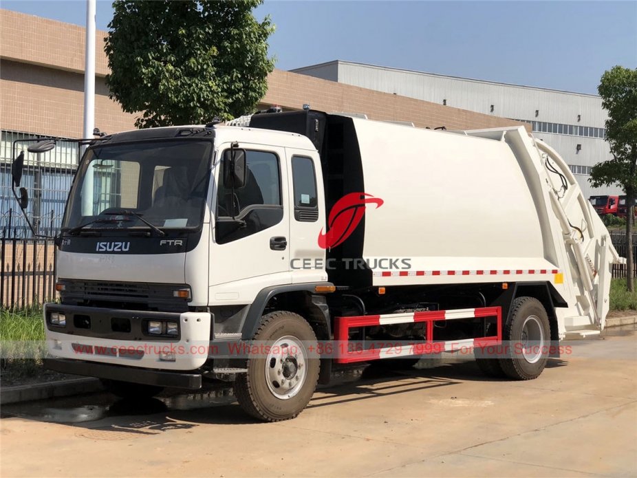 Truk kompresi limbah ISUZU 12CBM