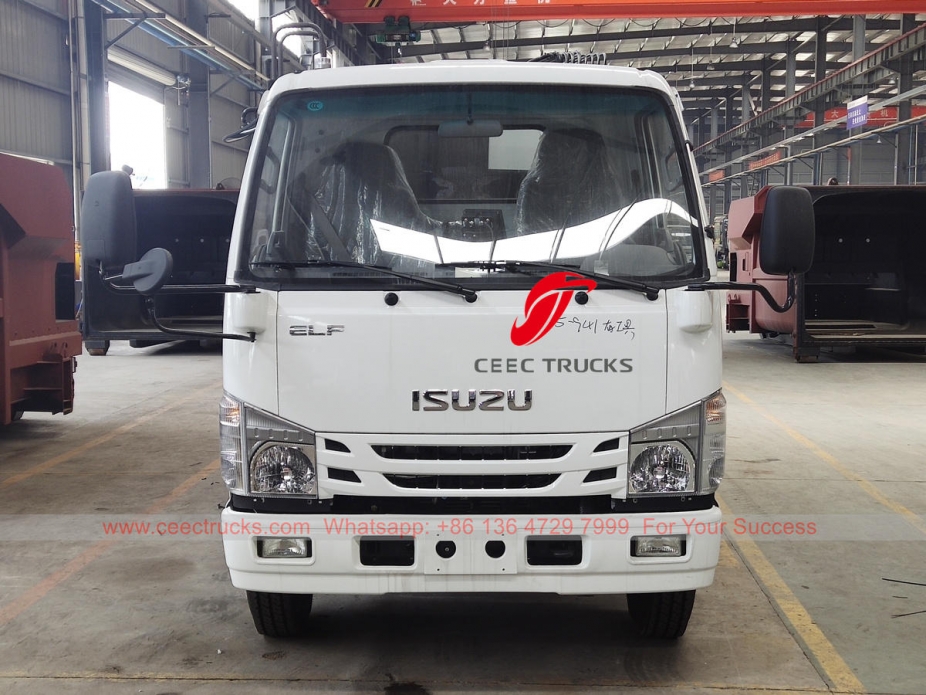 ISUZU ELF garbage compactor for sale