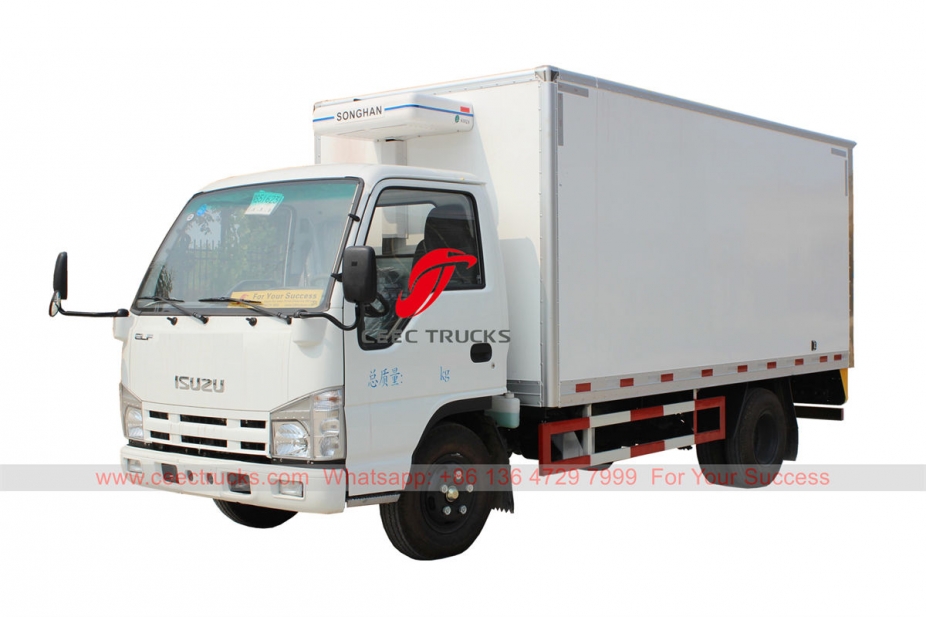 ISUZU 4 ton refrigerated truck