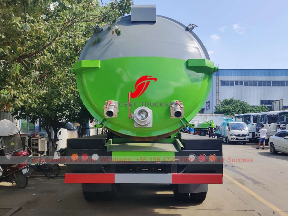 20000 liters sewage tanker trailer