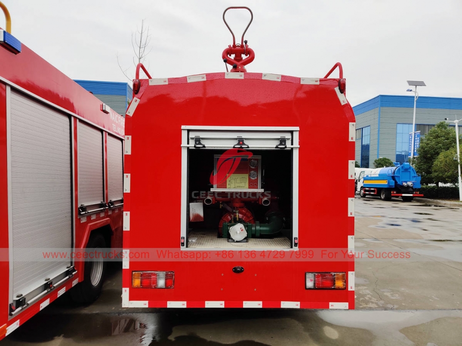 ISUZU 6 wheeler fire water bowser