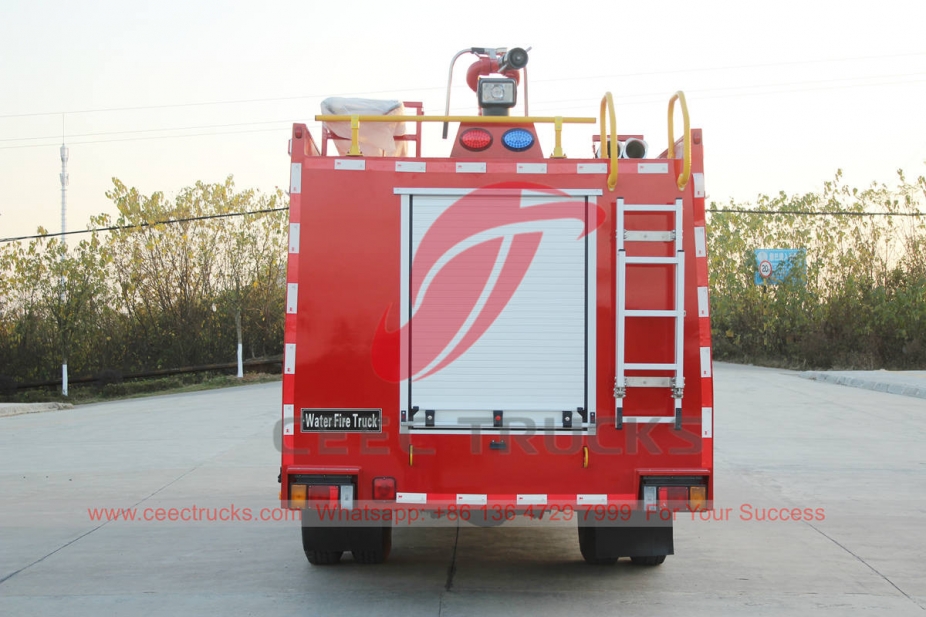 ISUZU water tank fire engine