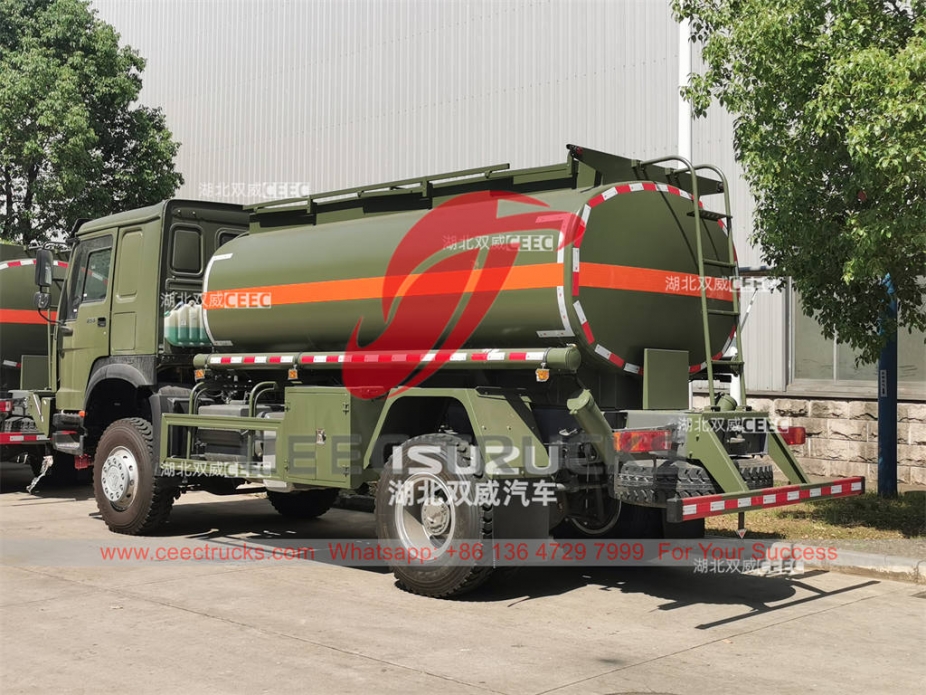 HOWO 4×4 off-road refueling truck at best price