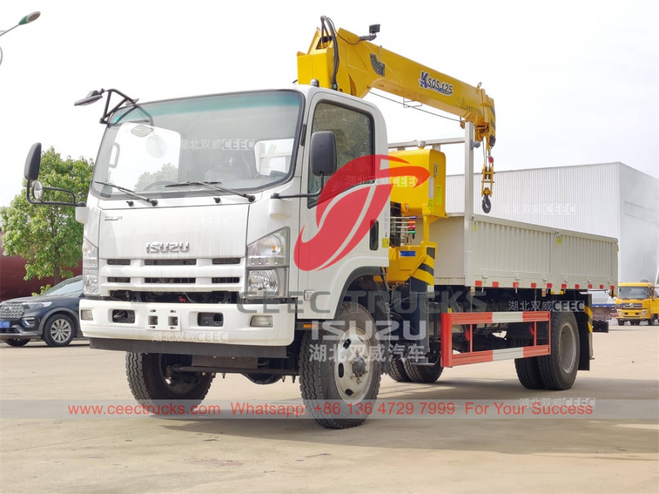 ISUZU 700P 4×4 off-road Crane Truck at best price