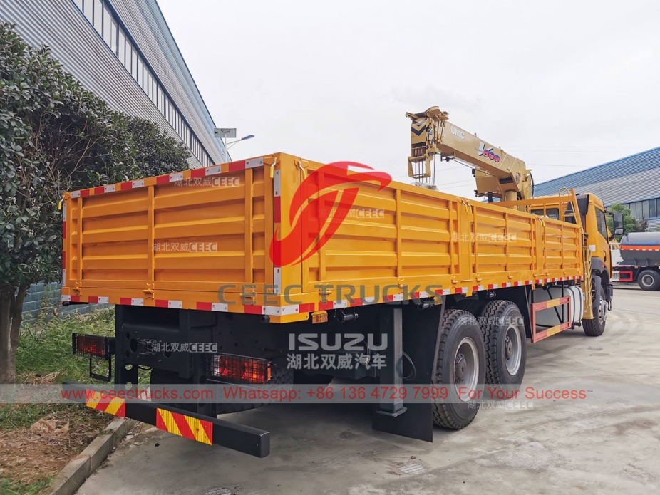 Brand new FAW 6×4 heavy duty crane truck UNIC crane V800